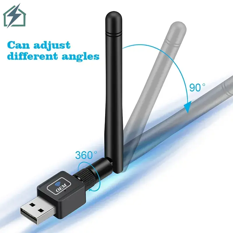 Dual Band USB WiFi Antenna 2.4GHz & 5GHz – Long Range High Gain Wireless Adapter for PC & Desktop Ghana 1 (4)