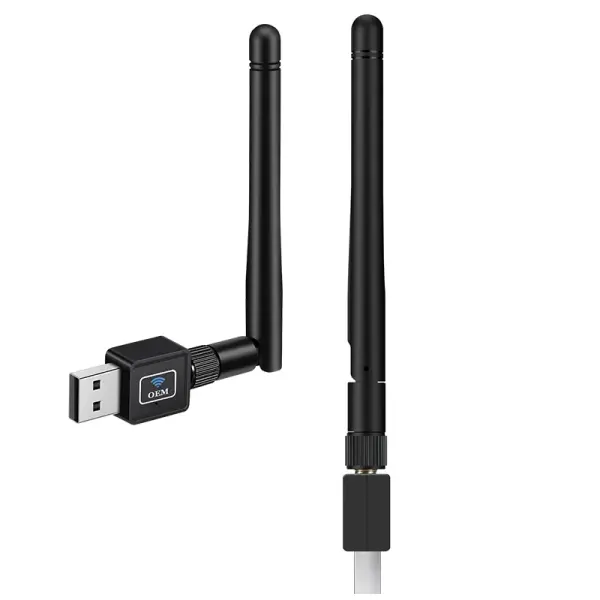 Dual Band USB WiFi Antenna 2.4GHz & 5GHz – Long Range High Gain Wireless Adapter for PC & Desktop Ghana