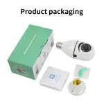 E27 WiFi Bulb Security Camera 360° – Smart Wireless CCTV Light Camera for Ghana Homes