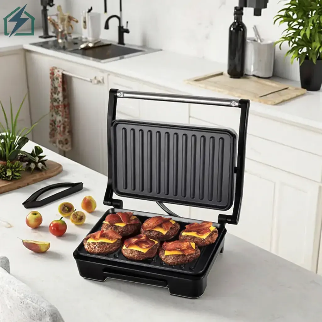 Electric Panini Press & Sandwich Maker Ghana – Non-Stick Toast & Grill Machine 1 (1)