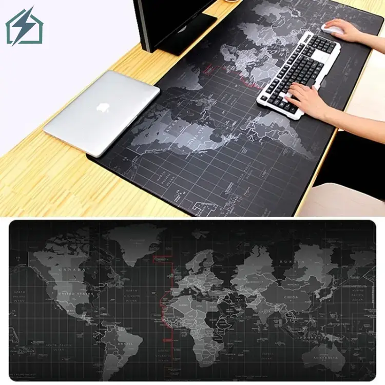 Extended Large Gaming Mouse Pad – Anti-Slip Soft Rubber Keyboard Mat 60x30cm Ghana (2)