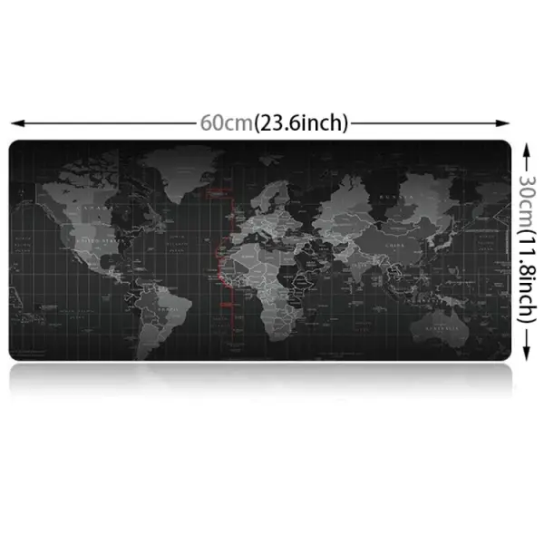 Extended Large Gaming Mouse Pad – Anti-Slip Soft Rubber Keyboard Mat 60x30cm Ghana