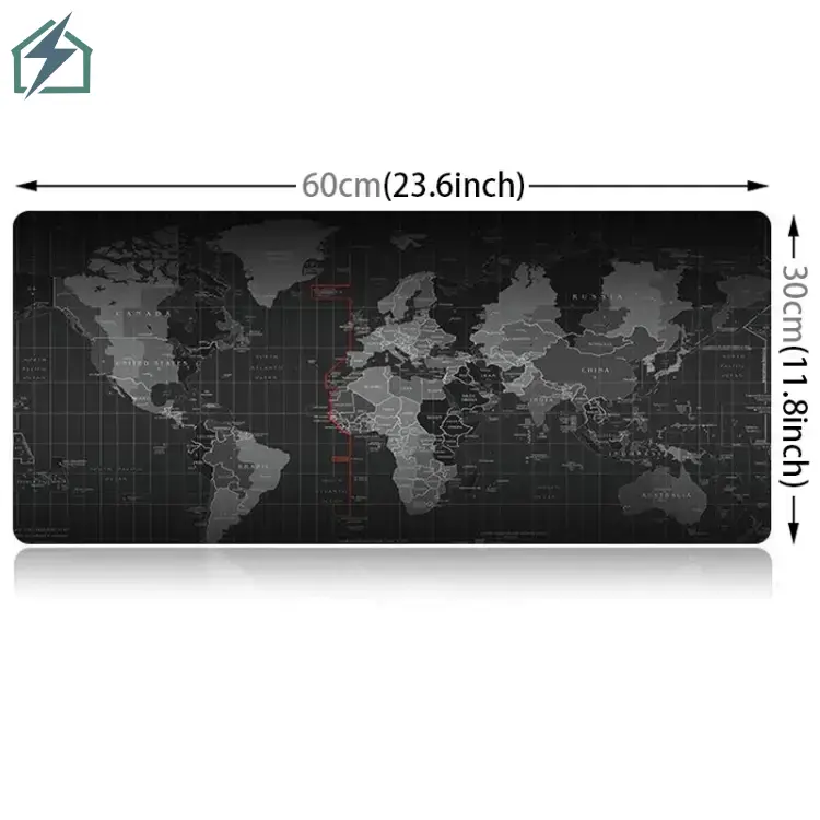 Extended Large Gaming Mouse Pad – Anti-Slip Soft Rubber Keyboard Mat 60x30cm Ghana (3)