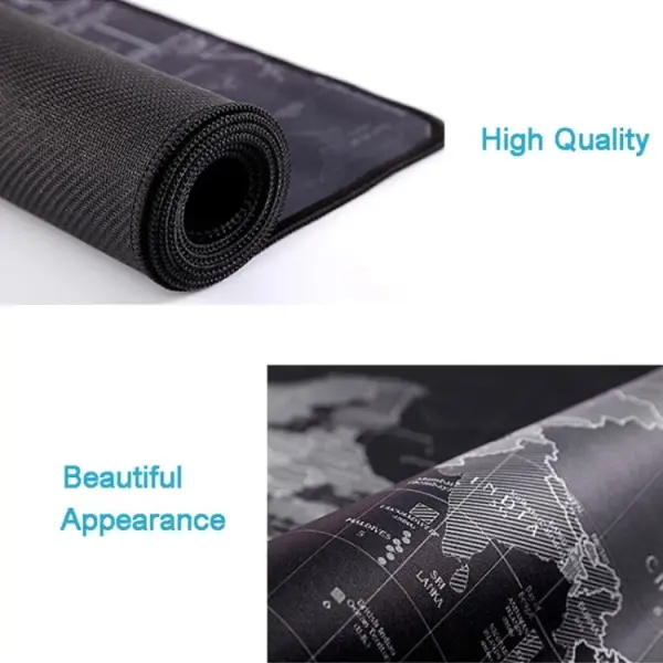 Extended Large Gaming Mouse Pad – Anti-Slip Soft Rubber Keyboard Mat 60x30cm Ghana