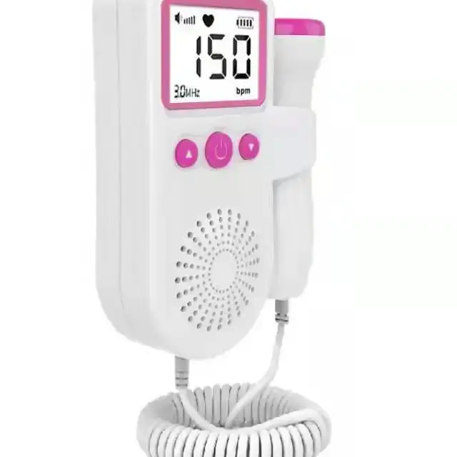 Fetal Doppler 3.0MHz Baby Heartbeat Monitor – Portable Fetal Heartbeat Monitor for Pregnancy (4)