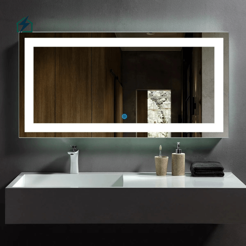 β Frameless Bathroom Mirror Frameless Modern Design