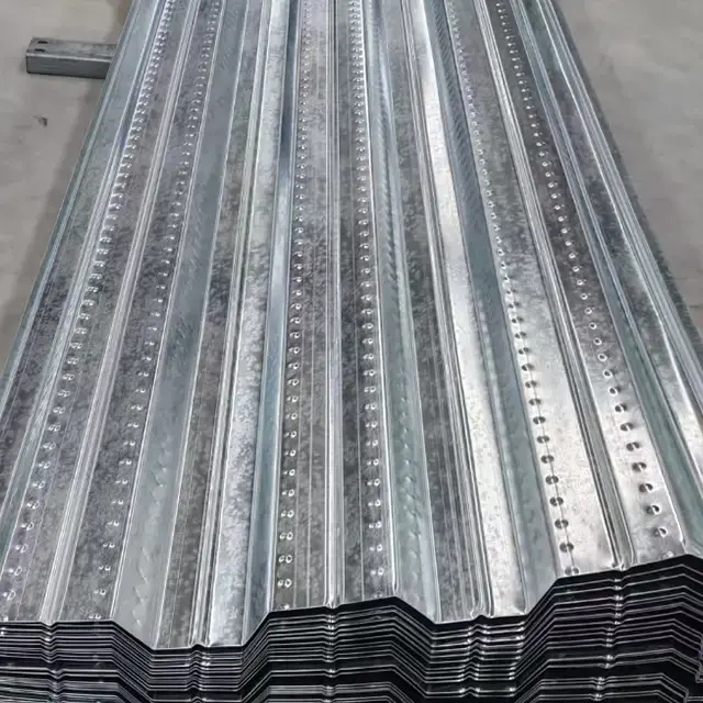 Galvanized Steel Floor Decking Sheet – Comflor 46516080100 Open Floor Deck Ghana (2)