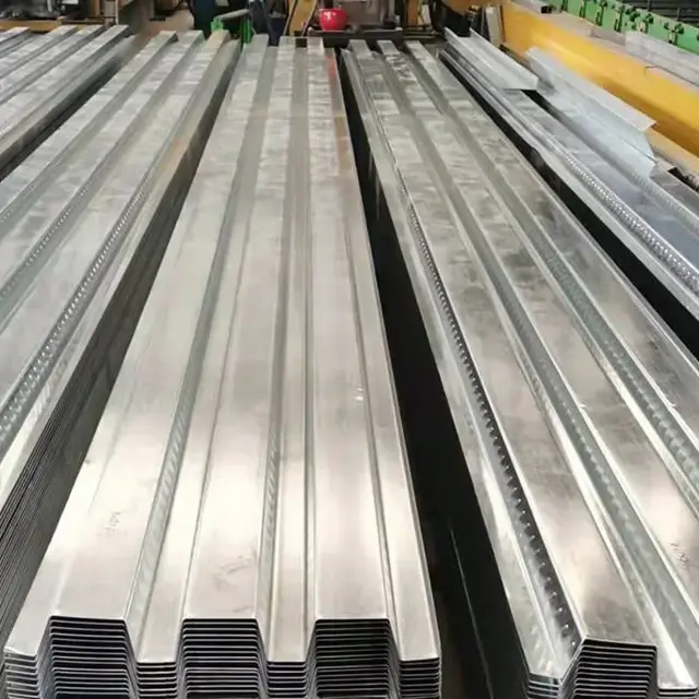 Galvanized Steel Floor Decking Sheet – Comflor 46516080100 Open Floor Deck Ghana (3)