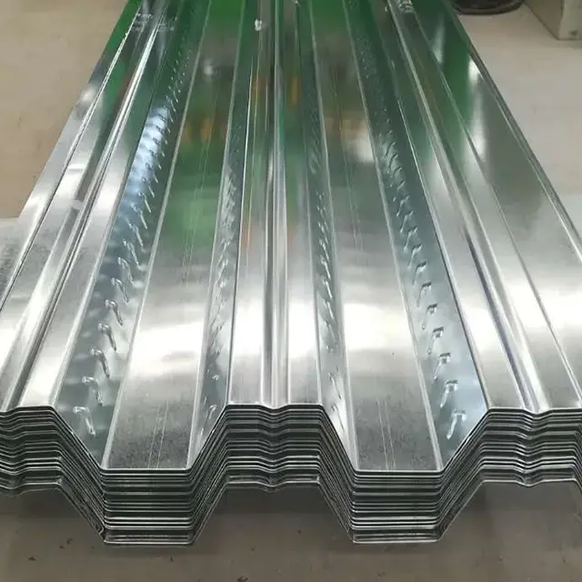 Galvanized Steel Floor Decking Sheet – Comflor 46516080100 Open Floor Deck Ghana (4)
