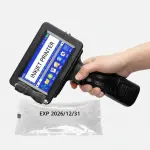 Handheld Inkjet Printer 12.7mm TIJ Portable Coding Machine – Expiry Date, Batch & QR Code Printer