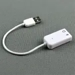 HT-03S External USB 7.1 Channel Sound Card – USB Audio Adapter for PC & Laptop Ghana