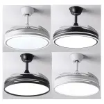 Kasotile 42-Inch Smart Retractable Ceiling Fan with LED Light Ghana
