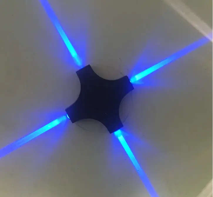 LED Cross Star Wall Light – Modern Outdoor Waterproof Aluminium Wall Lamp for Homes & Hotels Ghana (5)