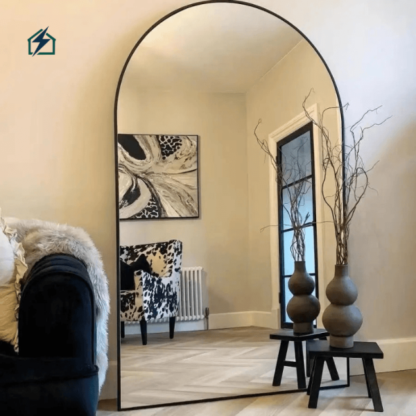 Luxury Arched Full Length Mirror