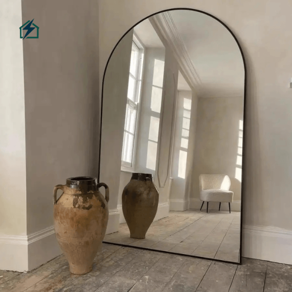 Luxury Arched Full Length Mirror