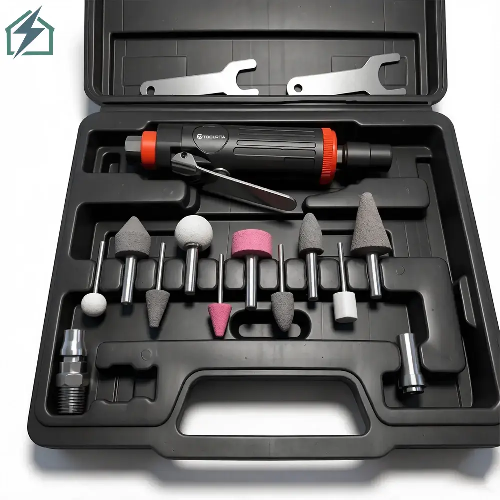 Mini Air Die Grinder Kit – 25,000RPM Pneumatic Grinding & Engraving Tool  in Ghana (1)