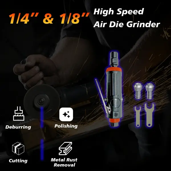 Mini Air Die Grinder Kit – 25,000RPM Pneumatic Grinding & Engraving Tool for Metalwork, Polishing & Auto Repairs in Ghana