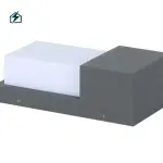 Modern 10W IP65 Waterproof LED Wall Light – Outdoor Garden & Compound Light for Homes in Ghana