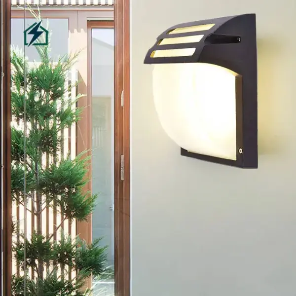 Modern Aluminum Wall Lamp – Warm, Neutral & Cold White Outdoor Light Ghana