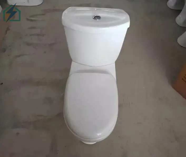 Modern Ceramic Dual Flush Toilet – Water Saving Two-Piece WC Toilet for Homes, Hotels & Offices Ghana (3)