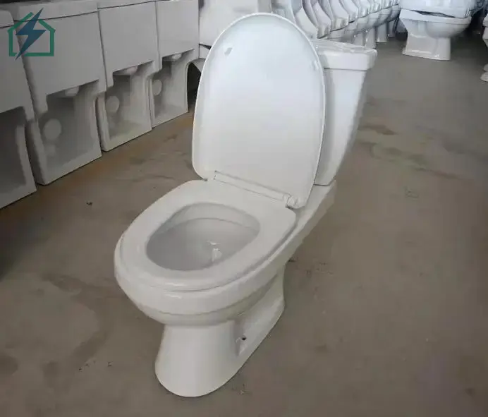 Modern Ceramic Dual Flush Toilet – Water Saving Two-Piece WC Toilet for Homes, Hotels & Offices Ghana (4)