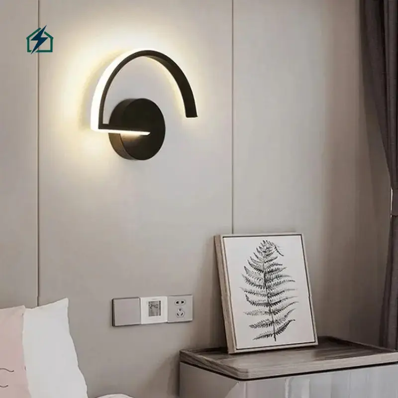 📍Modern Minimalist Nordic LED Wall Lamp for Bedrooms, Living Rooms & Hotels in Ghana Wall Mounted Design
