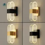 Modern Nordic Bowknot LED Wall Lamp W016 – Luxury Bedroom Wall Light for Homes & Hotels in Ghana
