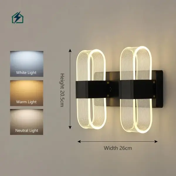 Modern Nordic Bowknot LED Wall Lamp W016 – Luxury Bedroom Wall Light for Homes & Hotels in Ghana