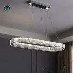 Modern Simplicity LED Iron Glass Chandelier K4109 – Luxury Crystal Chandelier Ghana