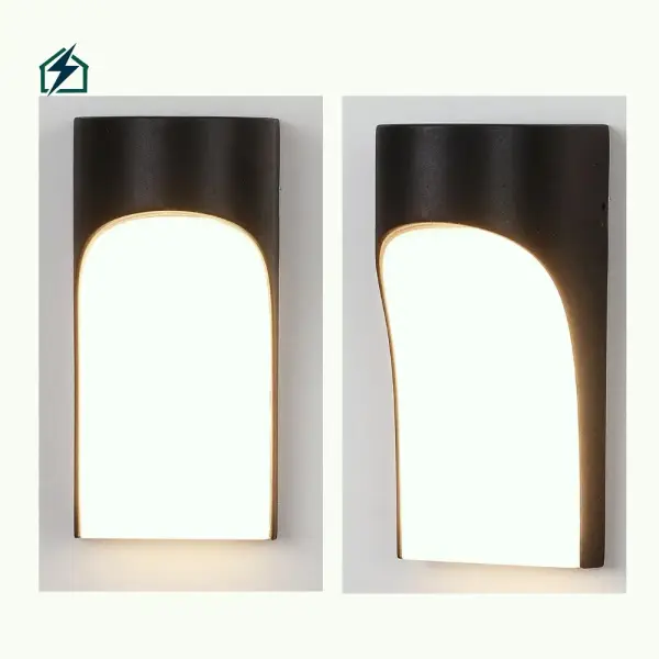 Modern Square LED Waterproof Wall Light – Outdoor Security & Decorative Wall Lamp for Ghana