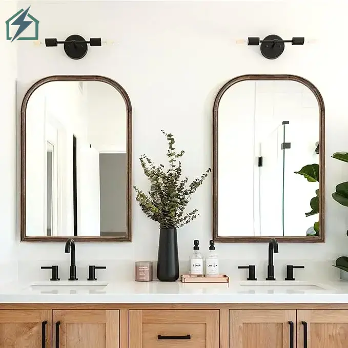 Modern Tempered Glass Decorative Mirror for Bedrooms, Bathrooms & Living Rooms Ghana (3)