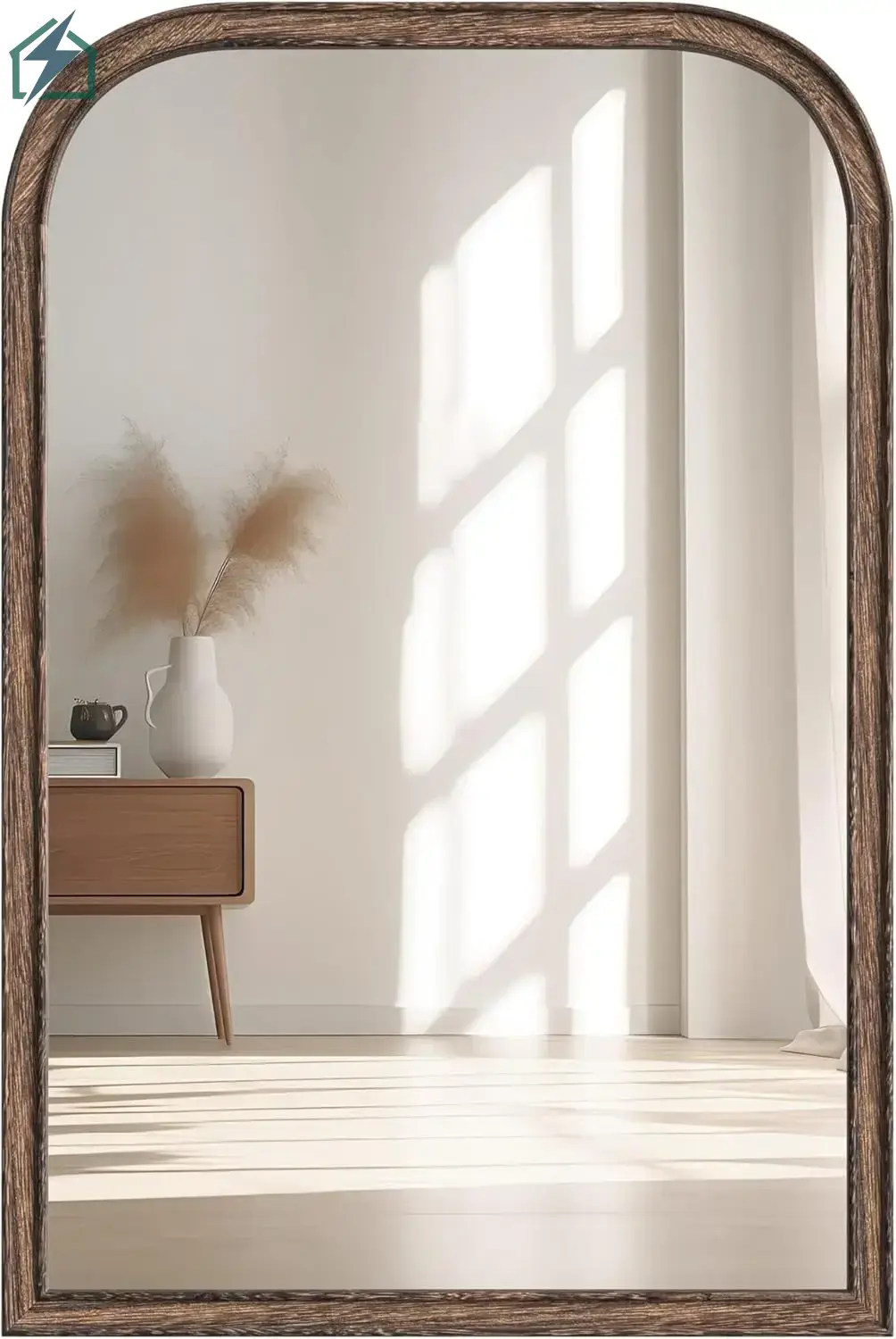 Modern Tempered Glass Decorative Mirror for Bedrooms, Bathrooms & Living Rooms Ghana (6)