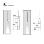Single Nordic Pipe Pendant Light