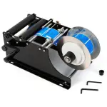 OPT Manual Bottle Labeling Machine – Semi-Automatic Round Bottle Sticker Labeler