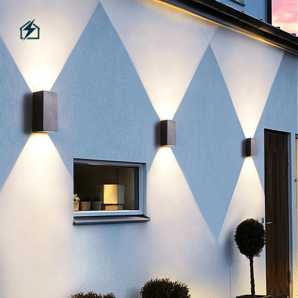 Outdoor Wall Light – Waterproof IP65 Aluminum Garden & Security Light