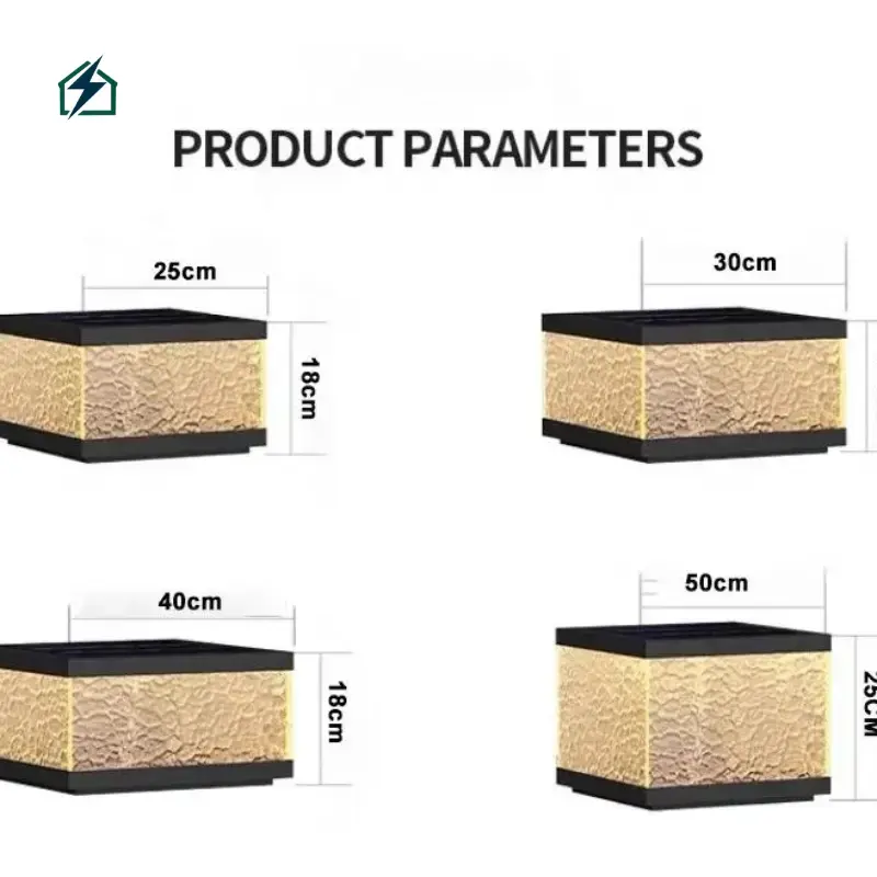 🌙Outdoor Modern Solar LED Gate Pillar Light – Waterproof IP65 for Homes & Offices in Ghana Automatic Day & Night Sensor