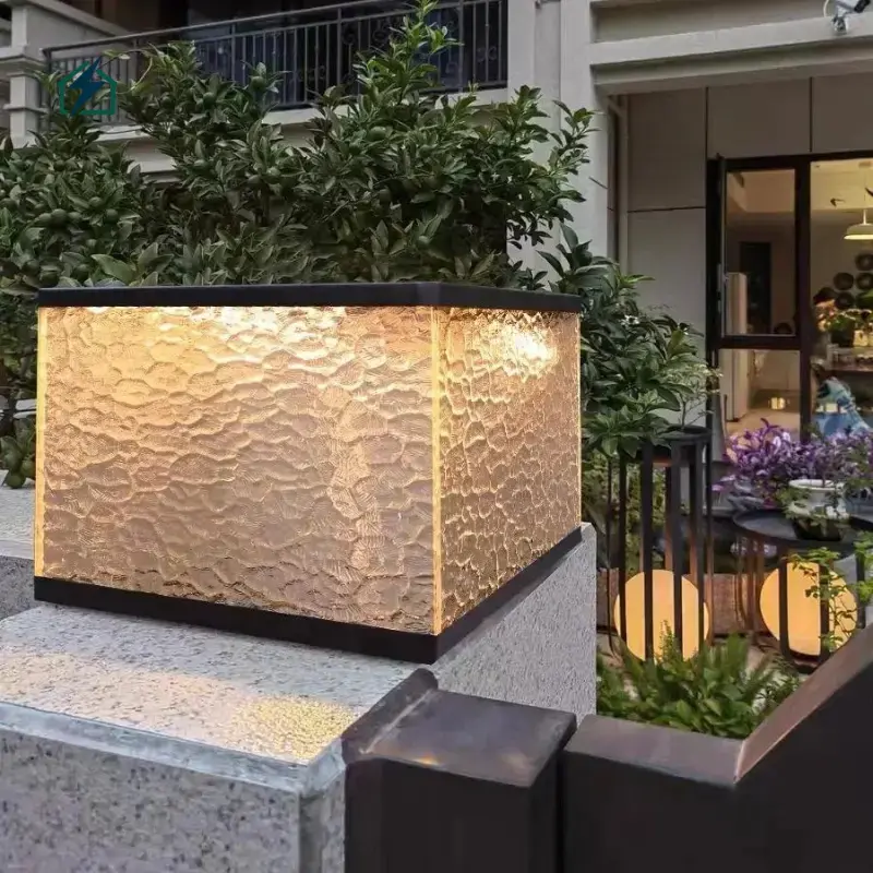 💰Outdoor Modern Solar LED Gate Pillar Light – Waterproof IP65 for Homes & Offices in Ghana No Electricity Bills