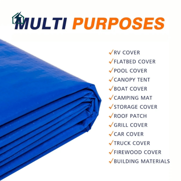 PE Waterproof Tarpaulin Sheet