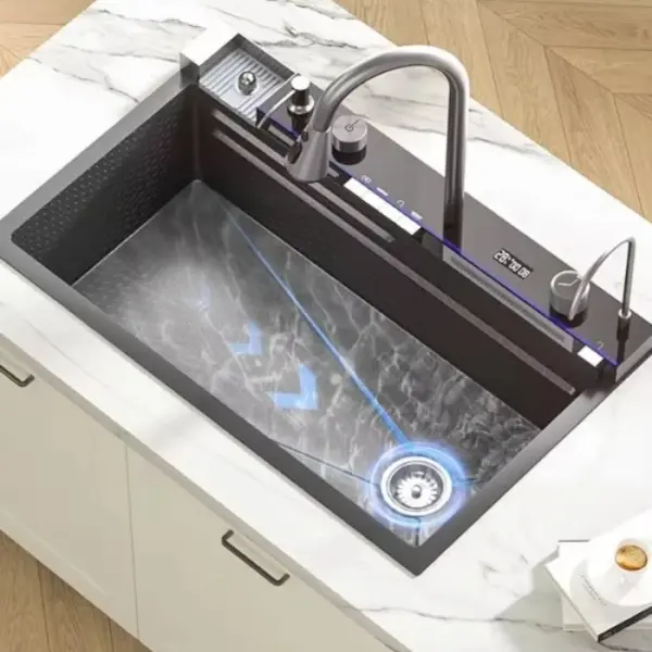 Premium Single Bowl Kitchen Sink – 304 Stainless Steel Kitchen Wash Sink Ghana