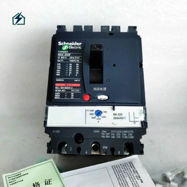 250A Schneider 4-Pole Circuit Breaker – Heavy Duty AC Protection (175A–250A Available)