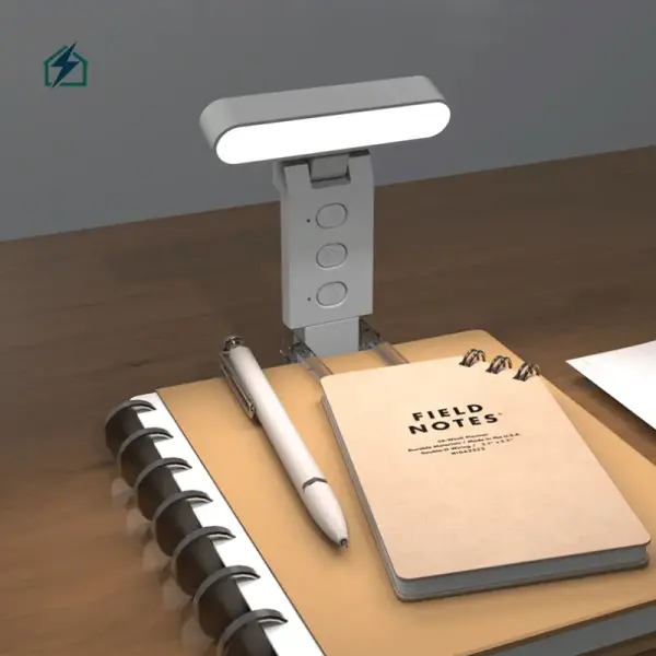 Rechargeable LED Book Light with Clip – Portable Reading Lamp for Students & Readers in Ghana