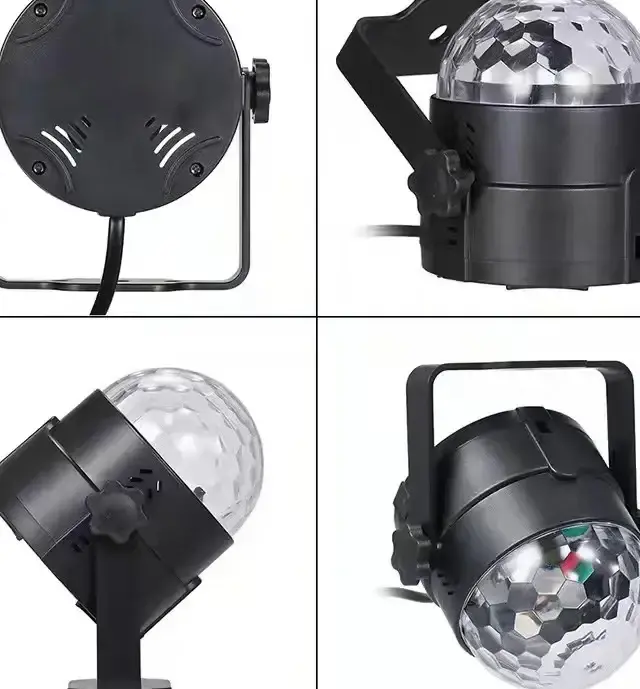 RGB Crystal Magic Ball LED Projection Light – Sound Activated DJ & Party Light Ghana (3)