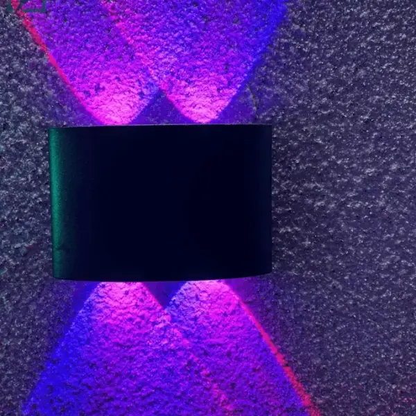 RGB Outdoor Wall Lamp – Modern Up & Down LED Gate Light for Compound, Fence & Exterior Walls Ghana