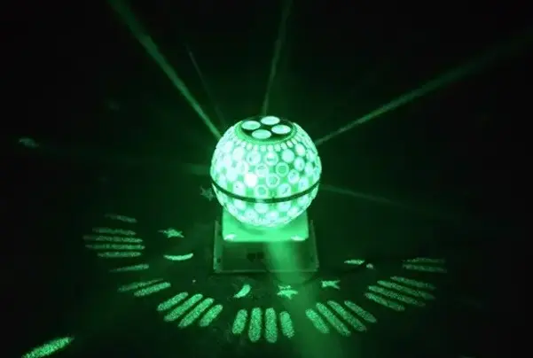 RGB Rotating Crystal Magic Ball Laser Light with Sound & DMX512 Ghana (6)