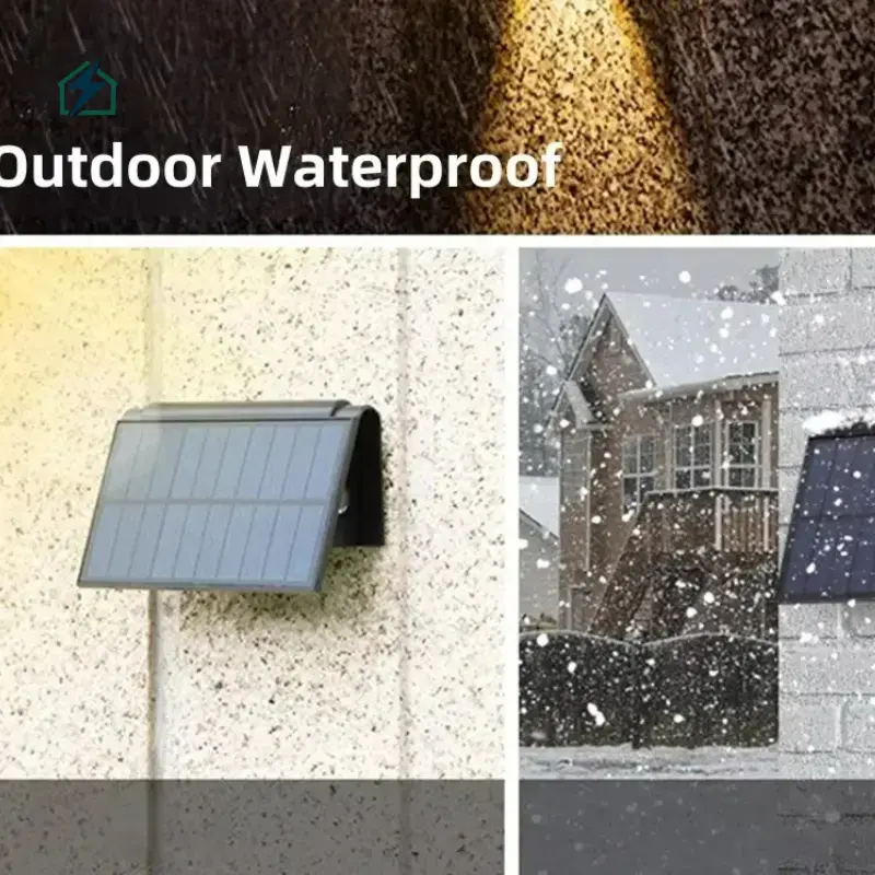 RGB Solar Garden Patio Wall Lights IP65 Waterproof LED Fence Lights Ghana IP65 Waterproof