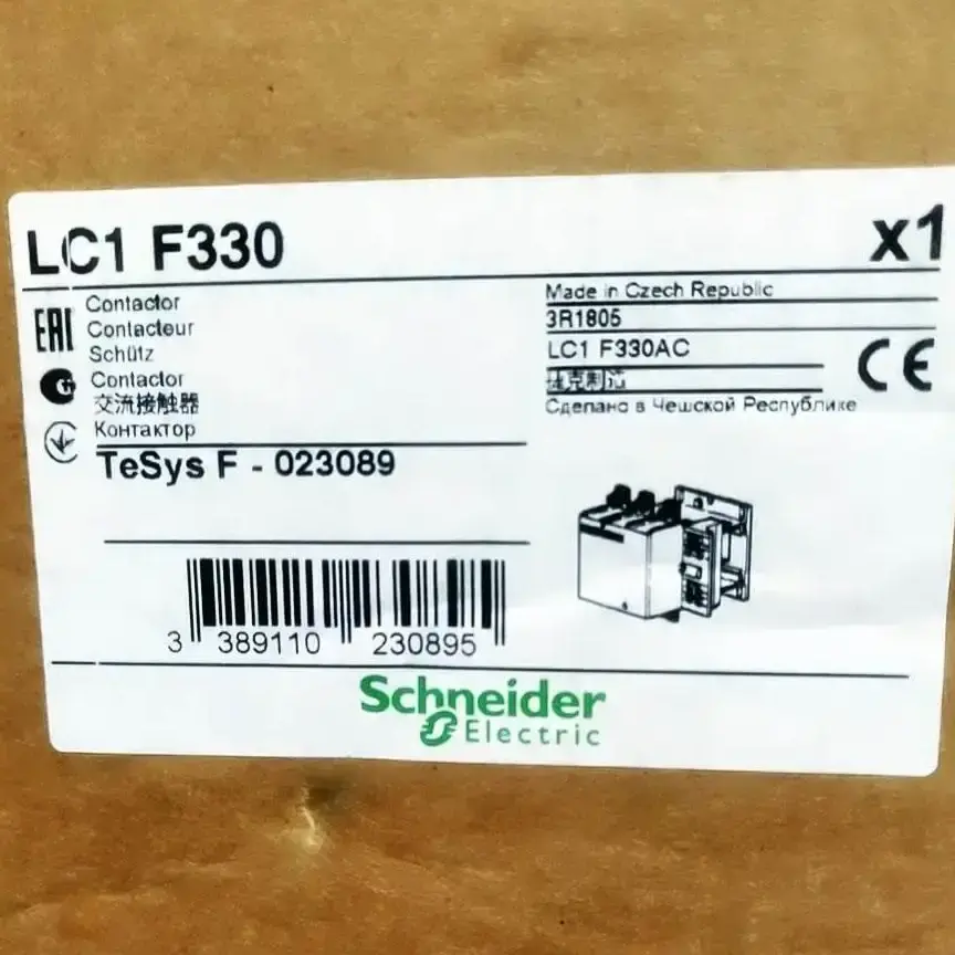 Schneider LC1F330 400A Contactor – Heavy-Duty Industrial Motor & Electrical Control Ghana  (4)