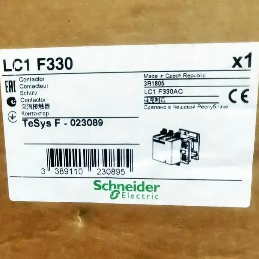Schneider LC1F330 400A Contactor – Heavy-Duty Industrial Motor & Electrical Control Ghana  (5)