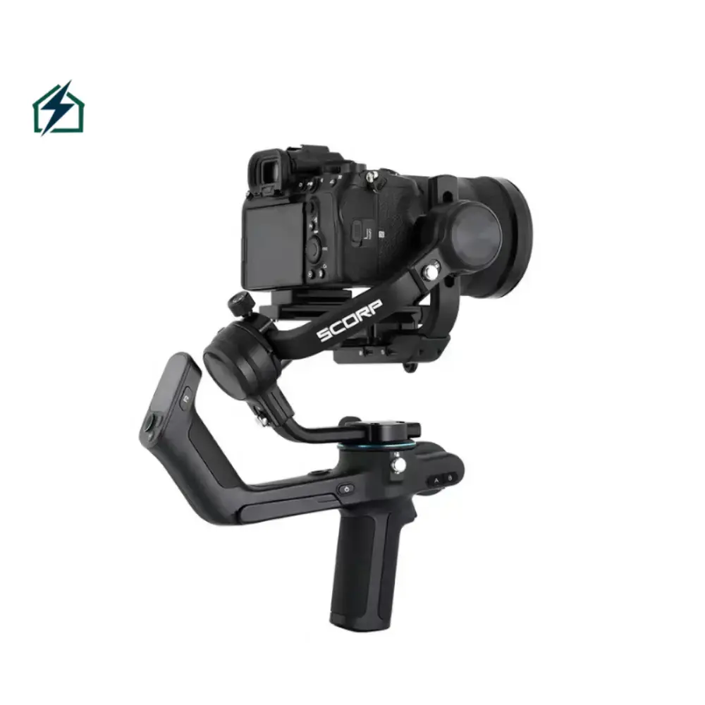 SCORP 3-Axis Gimbal Stabilizer Ghana – Professional Camera Stabilizer for Cinematic Video Professional Cinematic Results