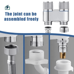 Shattaf and Double Outlet Angle Valve