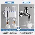 Shattaf with Double Outlet Angle Valve – Brass Dual Water Control Valve Ghana